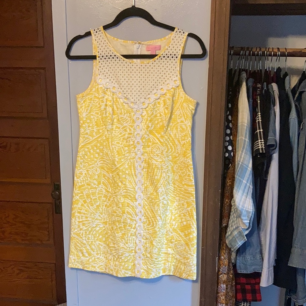 Lilly Pulitzer Patterned Shift Dress